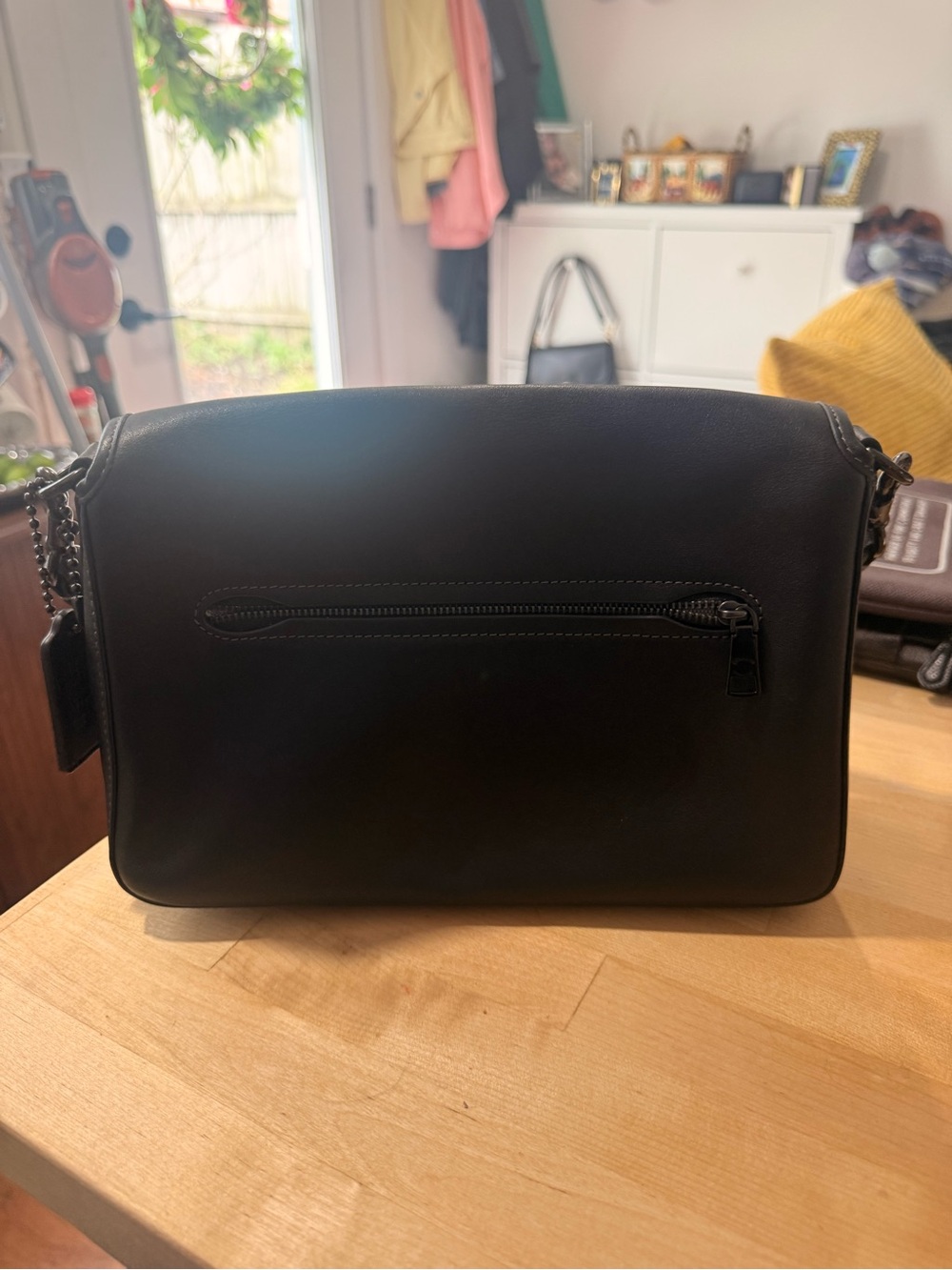 Coach Soft Tabby Black with gunmetal hardware - Picture 3 of 8